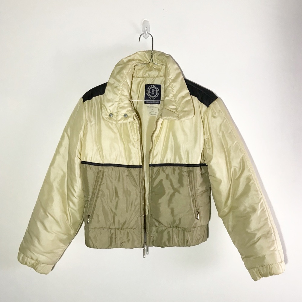 Vintage Retro Puffer Ski Jacket by Skitique
